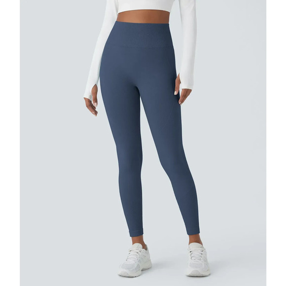 NWOT SeamlessFlow HighWaisted TummyControl 7/8 ButtLifting Yoga Leggings - Small - Picture 4 of 5